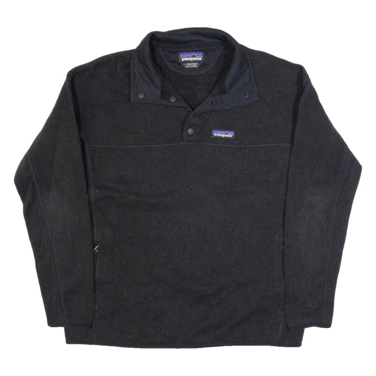 PATAGONIA Womens Pullover Jacket Black L