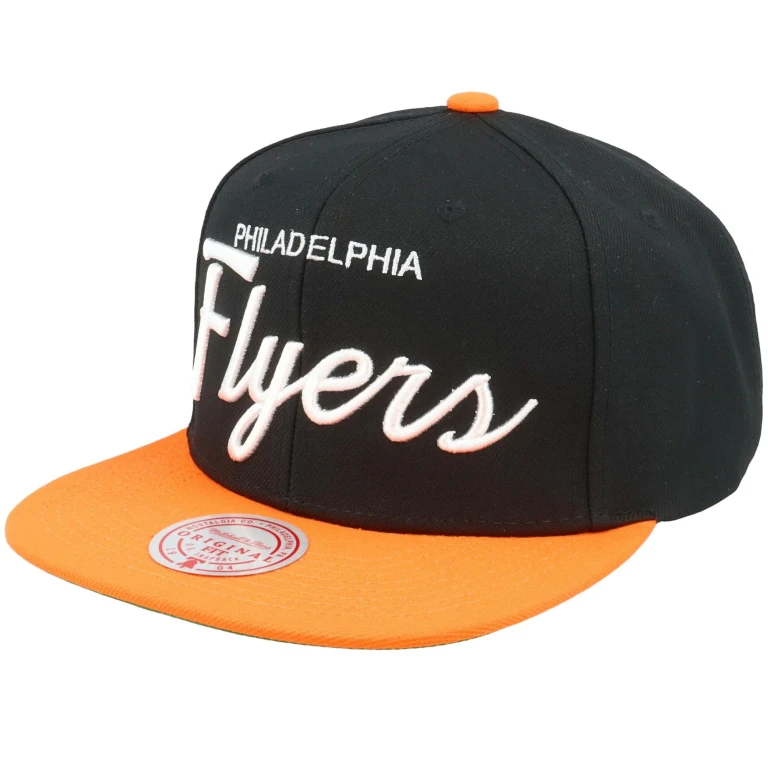 Men's NHL Vintage Script Snapback Flyers Snapback Caps
