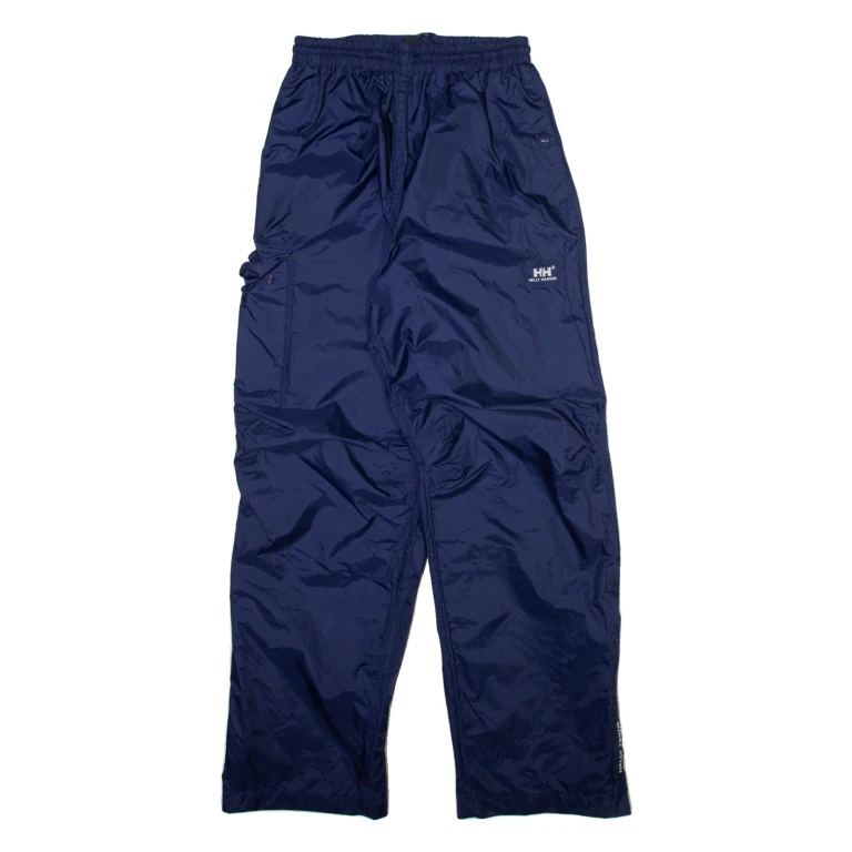 HELLY HANSEN Mens Track Pants Blue Straight M W24 L29