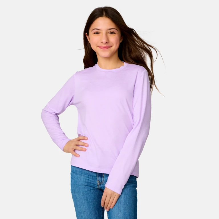 Girls' Microtech Long Sleeve Shirt