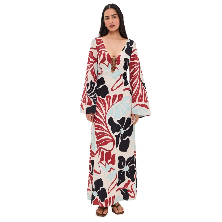 Seven Wonders Azure Dress Azure Cream M