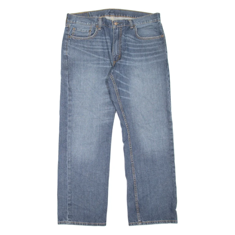 LEVI'S 559 Jeans Mens Blue Relaxed Straight Stone Wash W36 L30
