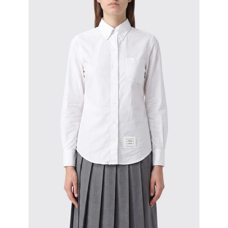 Slim Fit Cotton Poplin Button-Down Collar Shirt (FLL005AF0313100)