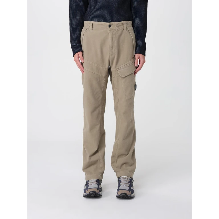 C. P. COMPANY Pants Men color Mastic (19CMPA234A110482G356)
