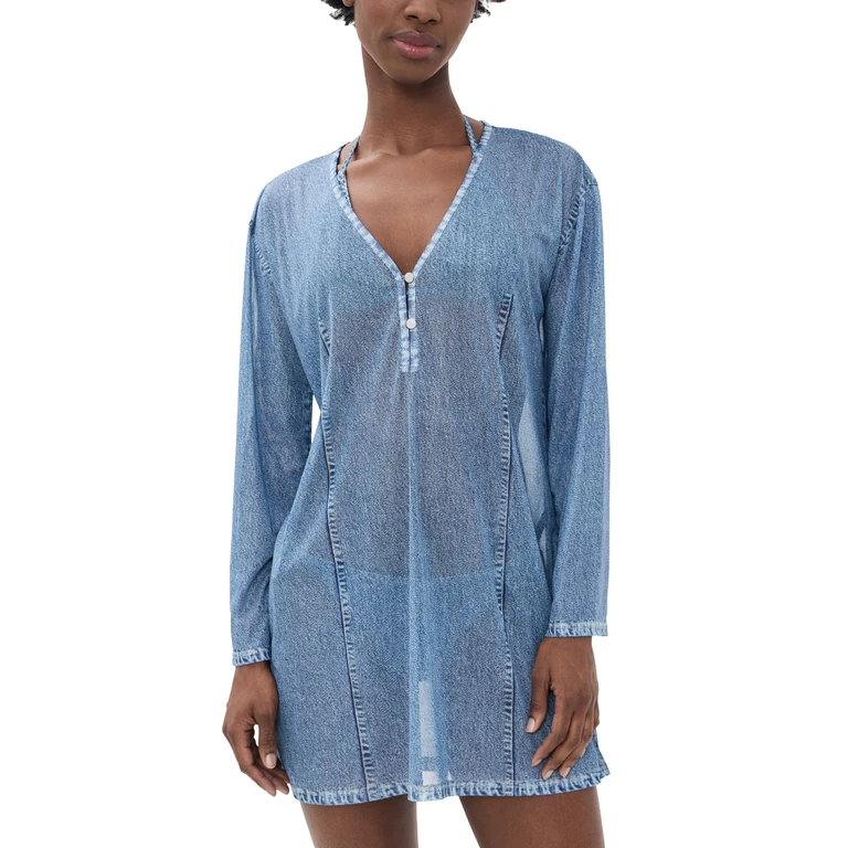 rag & bone Miramar Mesh Cover Up Dress Minetta S