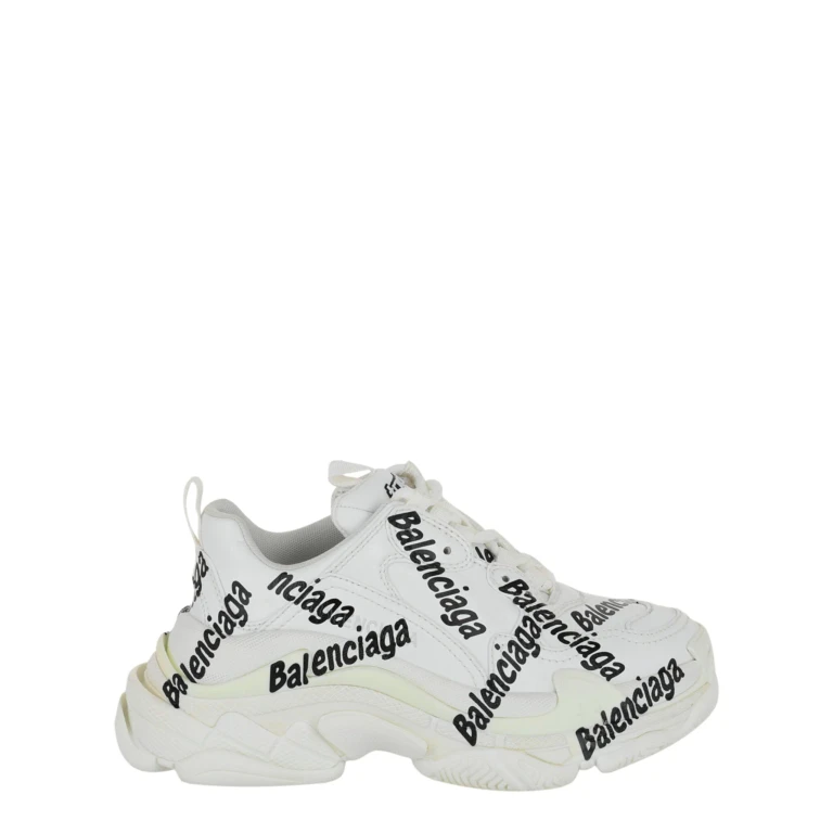 Triple S Logotype Low-Top Sneakers