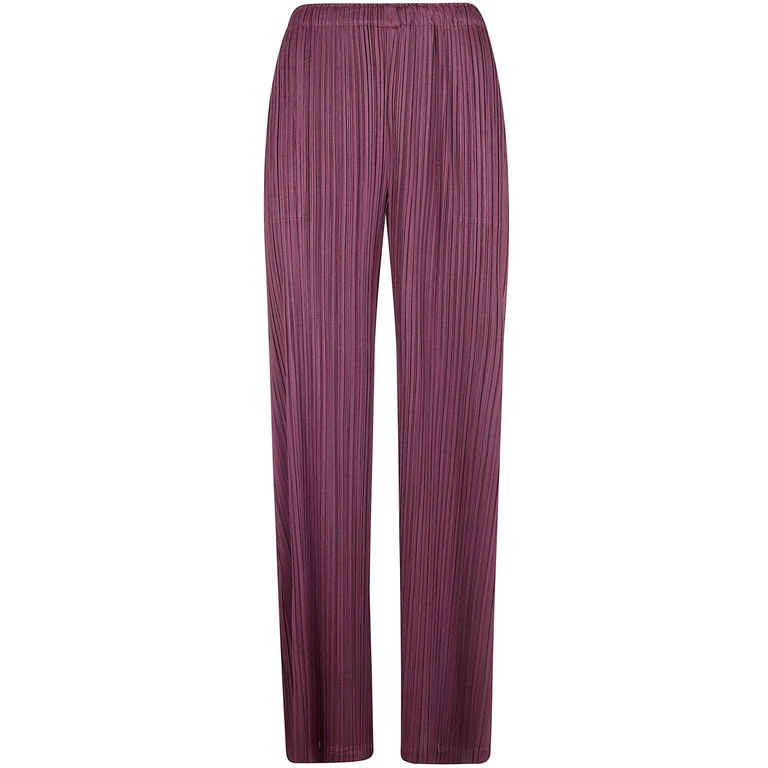 PLEATS PLEASE Pantaloni Con Pieghe "Monthly Colors: January"