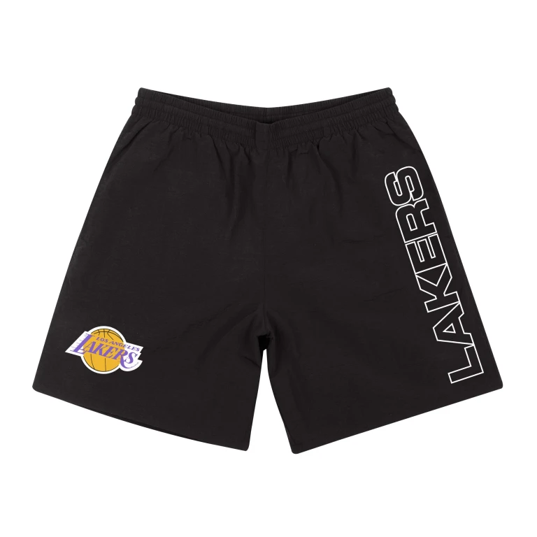 Men's NBA Nylon Short Los Angeles Lakers Shorts