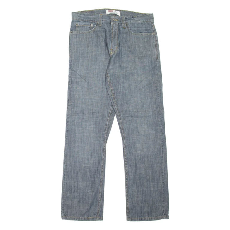 LEVI'S 514 Jeans Mens Blue Slim Straight W32 L30