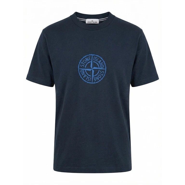 Stone Island `All Around Compass` Print T-Shirt
