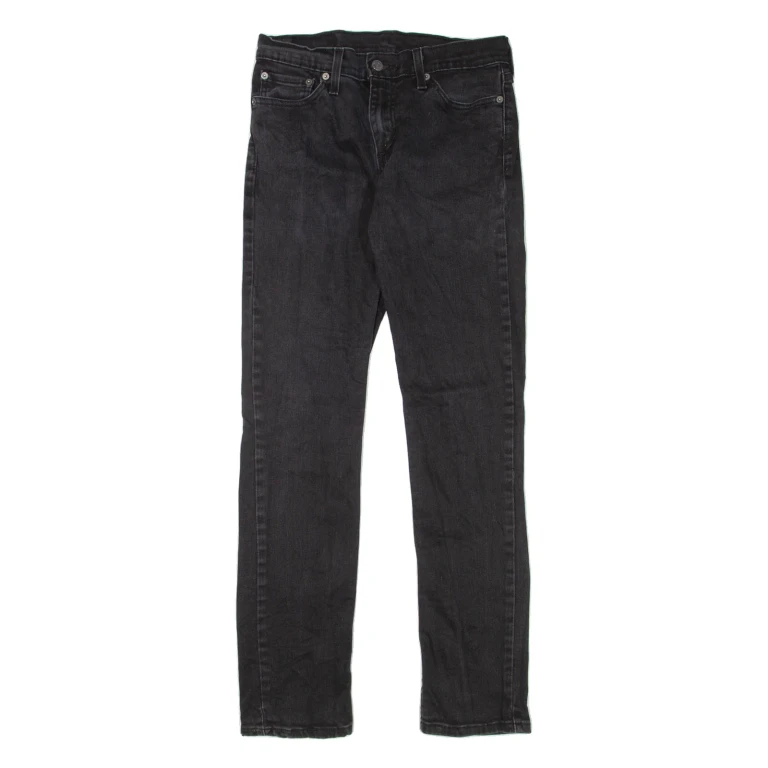 LEVI'S 511 Jeans Mens Black Slim Straight W29 L32