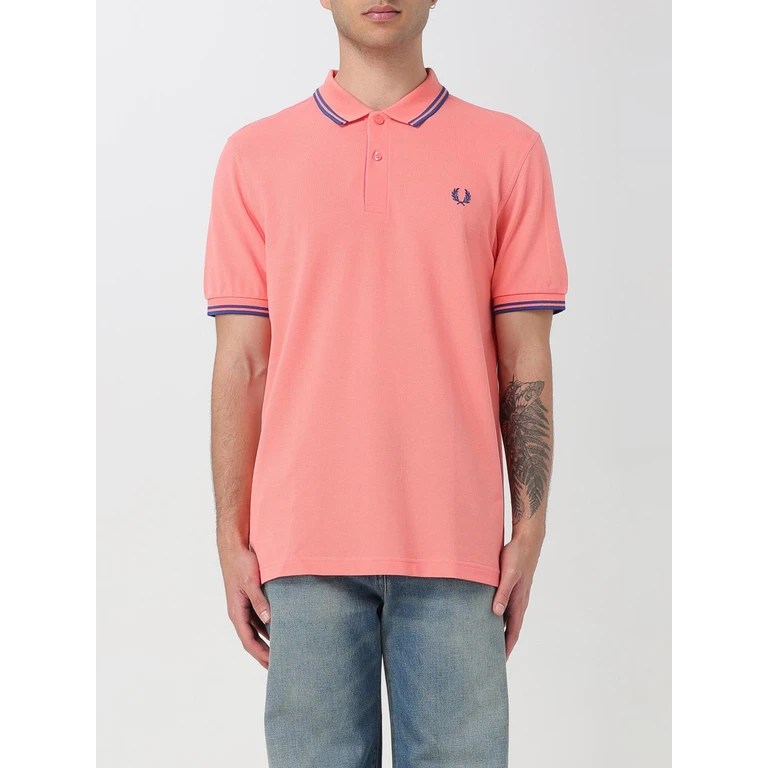 COMME DES GARÇONS Polo Shirt Men color Coral (FOT501CORAL)