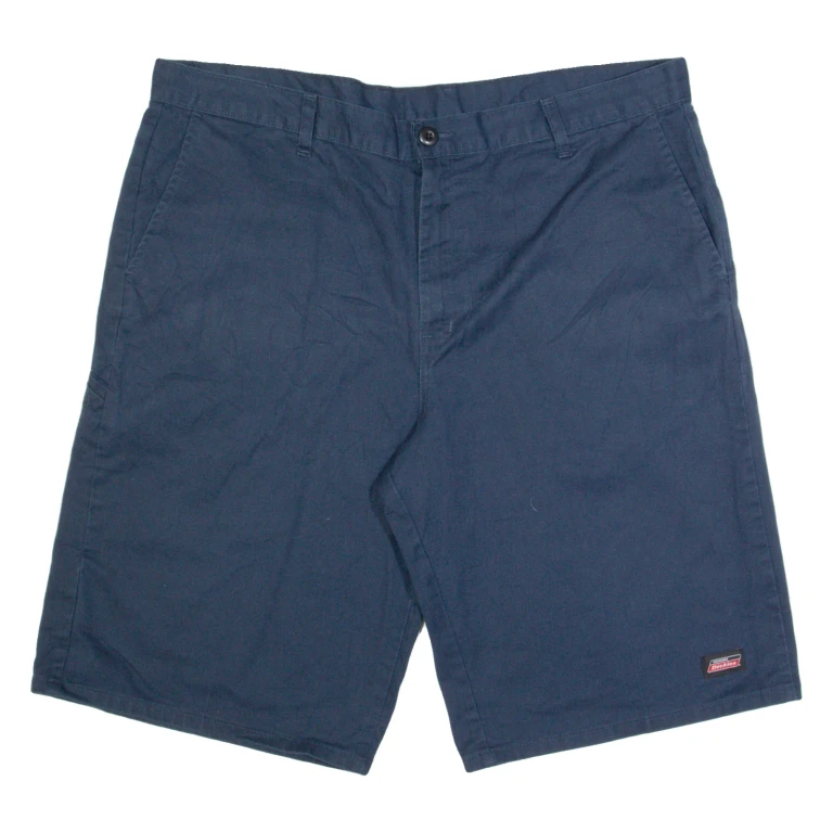 DICKIES Mens Casual Shorts Blue Relaxed XL W40