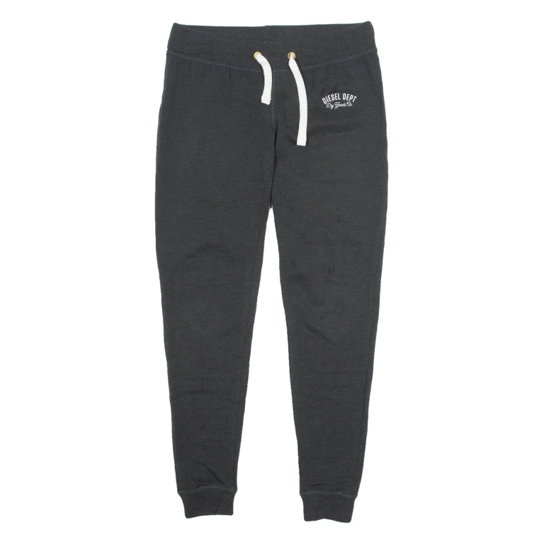 DIESEL Womens Joggers Grey Tapered M W28 L28