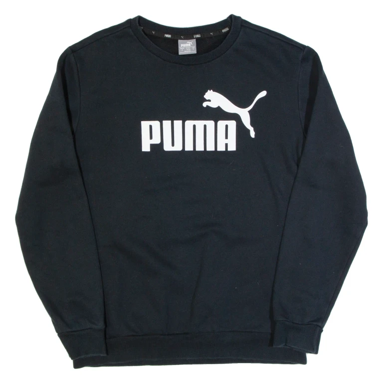 PUMA Mens Sweatshirt Black M (VV1-221124-5995)