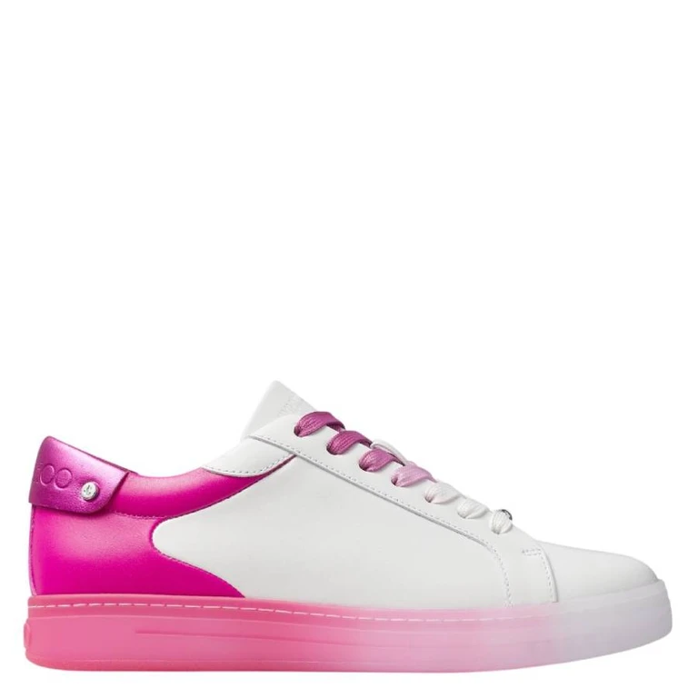 Rome/F Leather Low-Top Sneakers