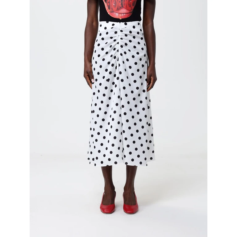 Skirt Woman color White (W26SSBSK013PL02WH01)