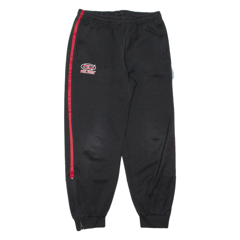 FEEL FREE Mens Joggers Black Tapered S W30 L29