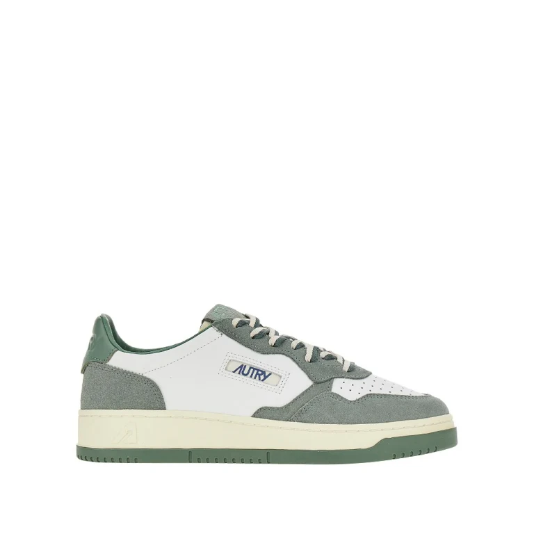 Leather and suede Medalist Low sneakers Man 40