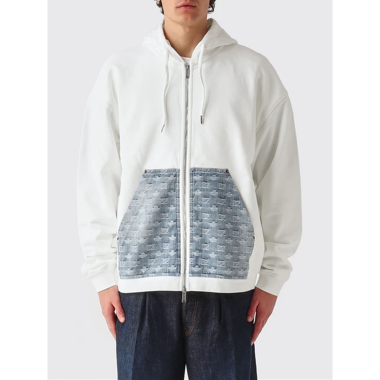 Sweatshirt Men color White (S74HG0186D25028100)