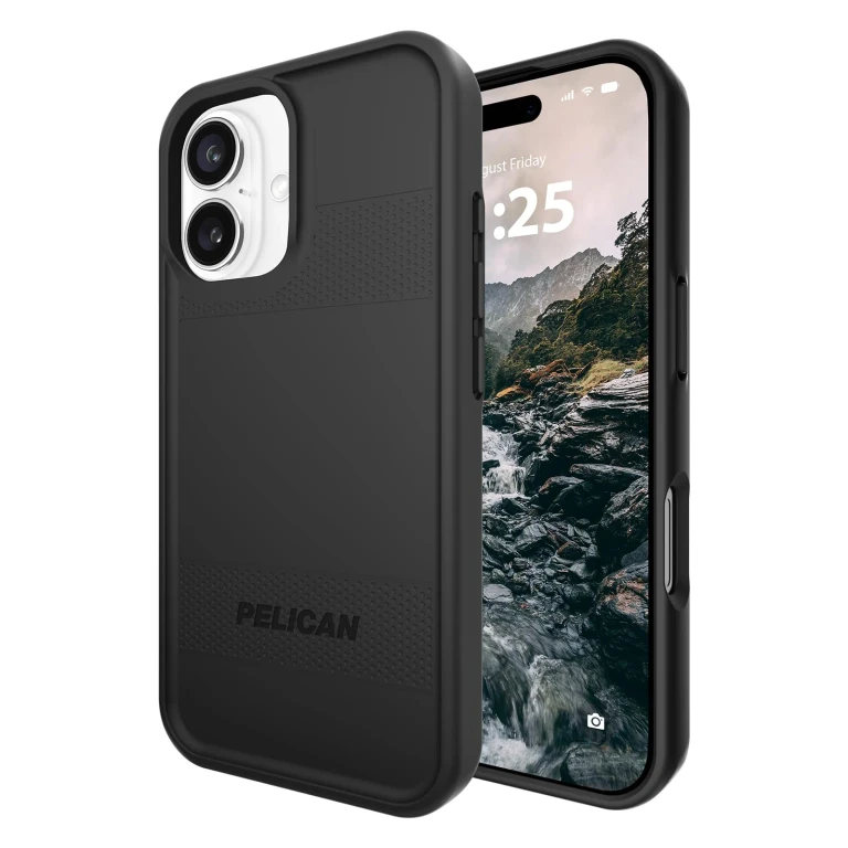 Protector iPhone 16 Case [Compatible with MagSafe] Rugged Magnetic Phone Case with 16ft Military-Grade Drop Protection - Heavy Duty Phone Cover for iPhone 16 - Black