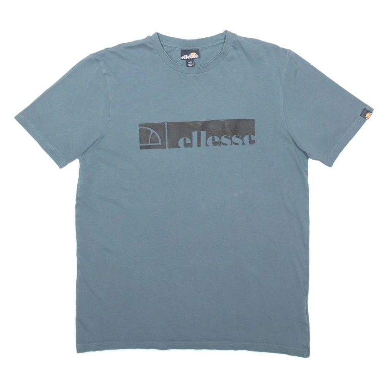 ELLESSE Mens T-Shirt Blue M