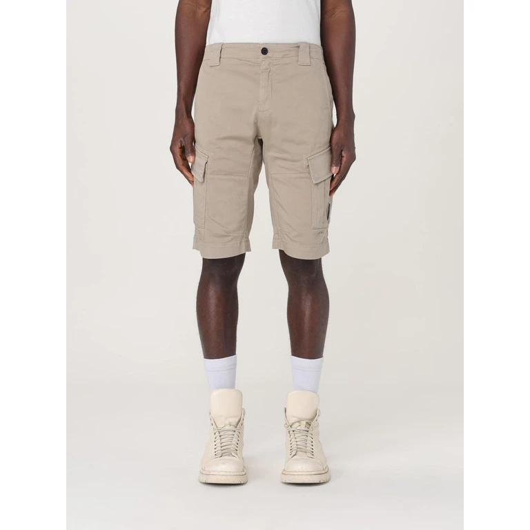 C. P. COMPANY Shorts Men color Kaki (18CMBE116A005694G327)