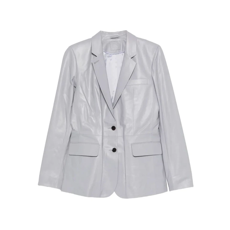 Leather Classic Blazer (K14962)