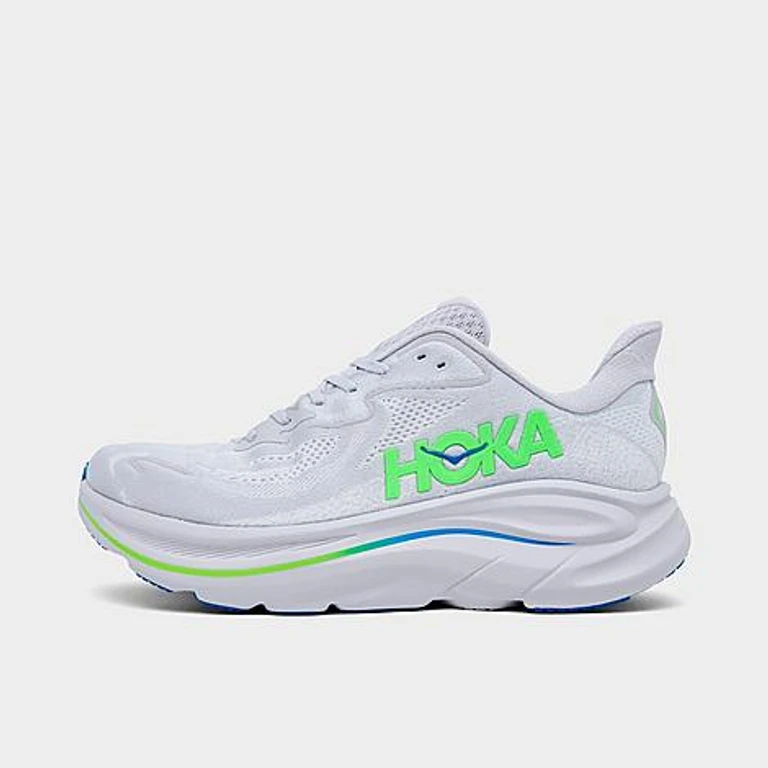 Men's Clifton 10 Running Shoes in Asteroid/Silver
