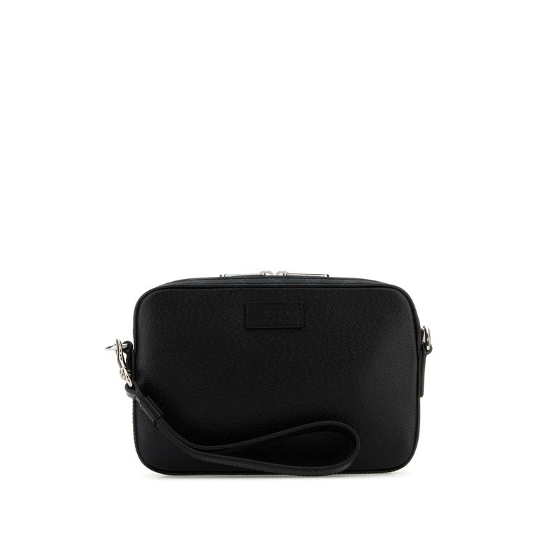 Gucci Black Leather Small Clutch 1000 - Men