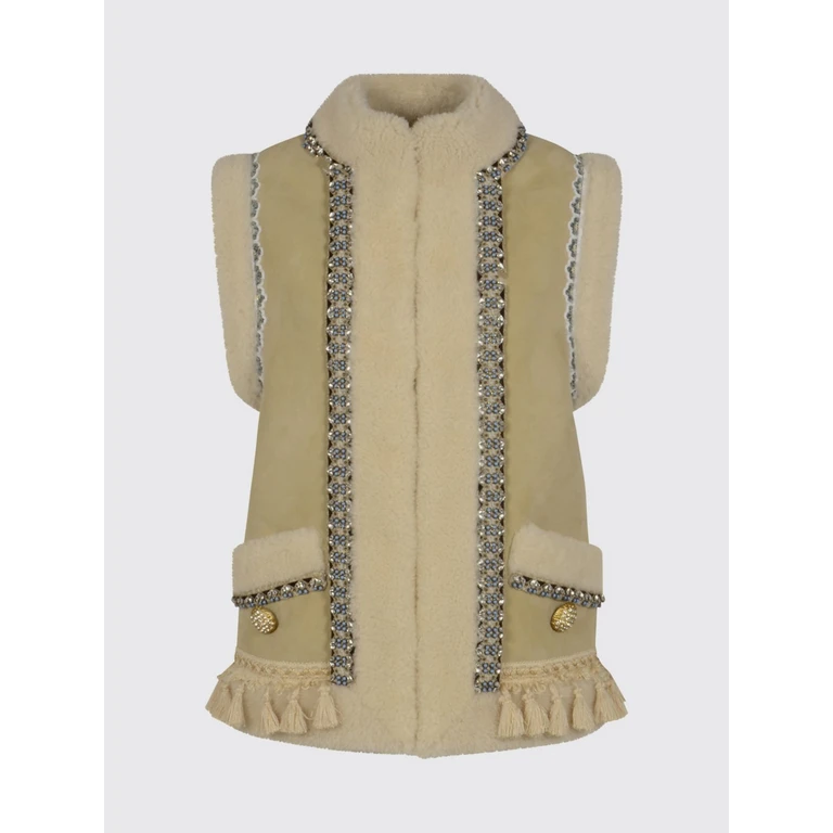 VALENTINO Waistcoat Woman color Brown (7B3NL00D9FC094)