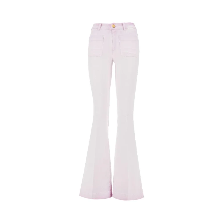 SEAFARER 'Delphine' stretch bull flared jeans Woman 27