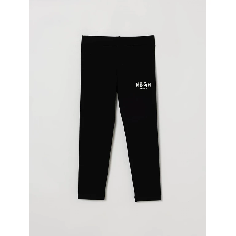 MSGM KIDS Pants Kids color Black (S6MSJGLG067110)