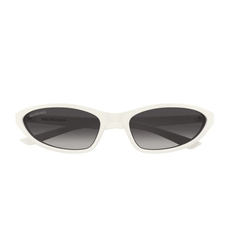 Balenciaga Bb0402s Linea Everyday White Acetato Riciclato Sunglasses - Women