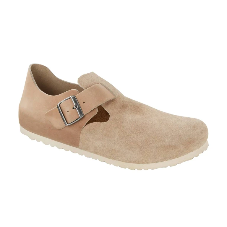 London Leather Sandcastle Clogs