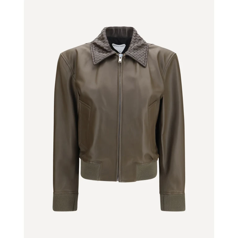Glossy leather Jacket Female 40