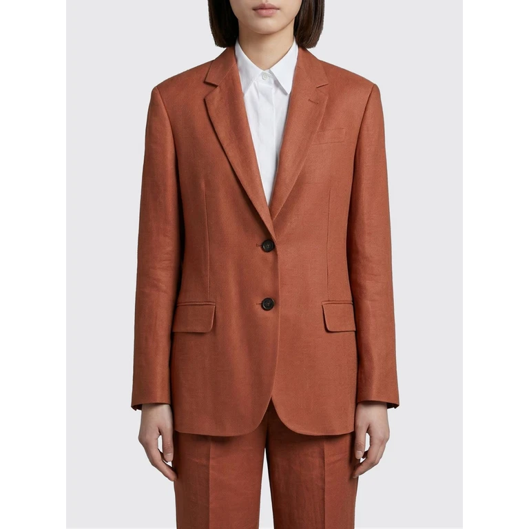 Linen Single-Breasted Blazer (MH5277519C8604)