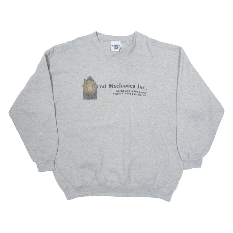 LEE Workwear Mens Sweatshirt Grey 2XL