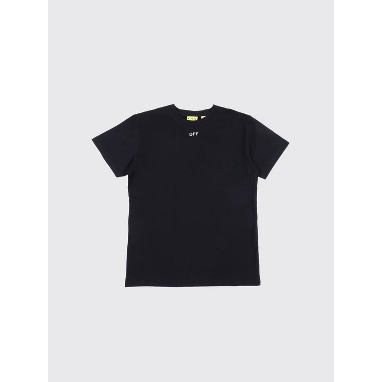 OFF-WHITE KIDS T-Shirt Kids color Black (OGAA001S26JER003001)