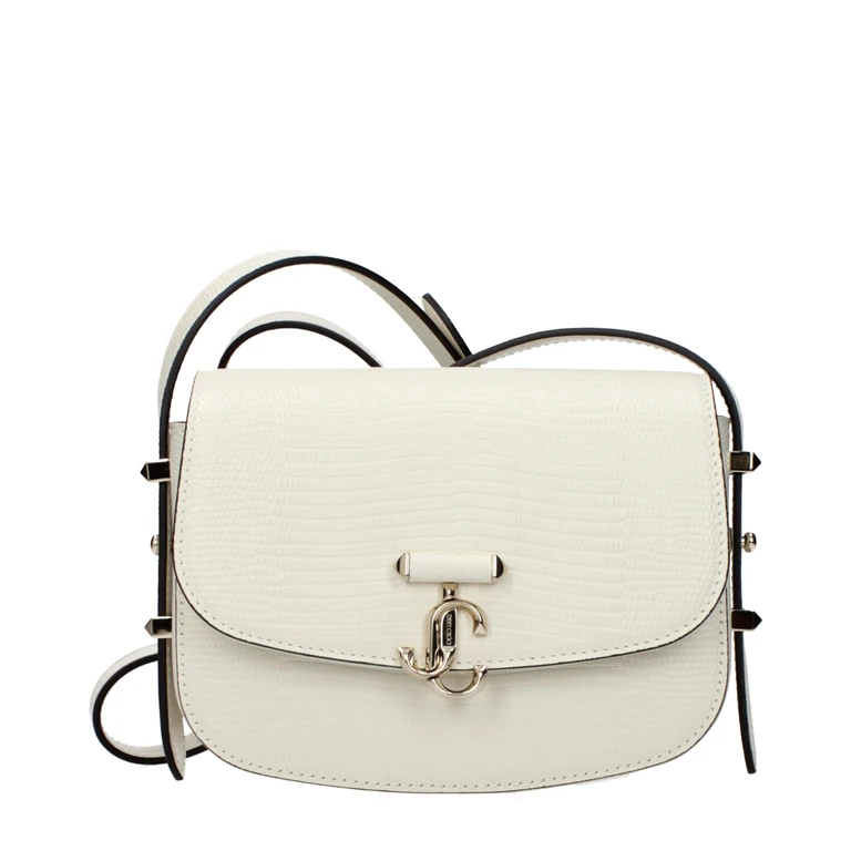 Jimmy Choo White Leather Shoulder Bag - Women
