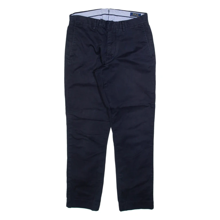POLO RALPH LAUREN Mens Trousers Blue Regular Tapered W29 L28