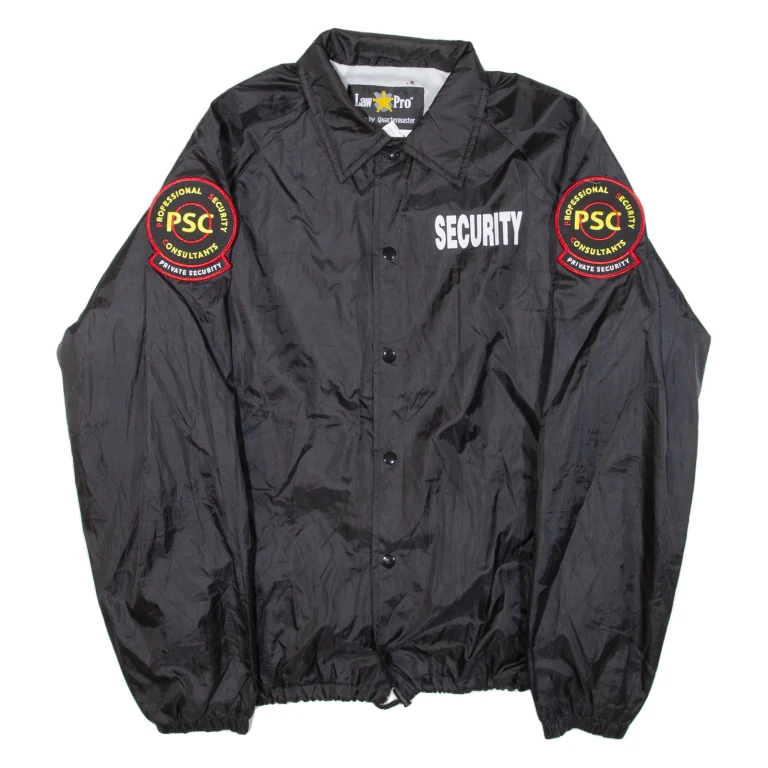 LAW PRO Mens Workwear Jacket Black M
