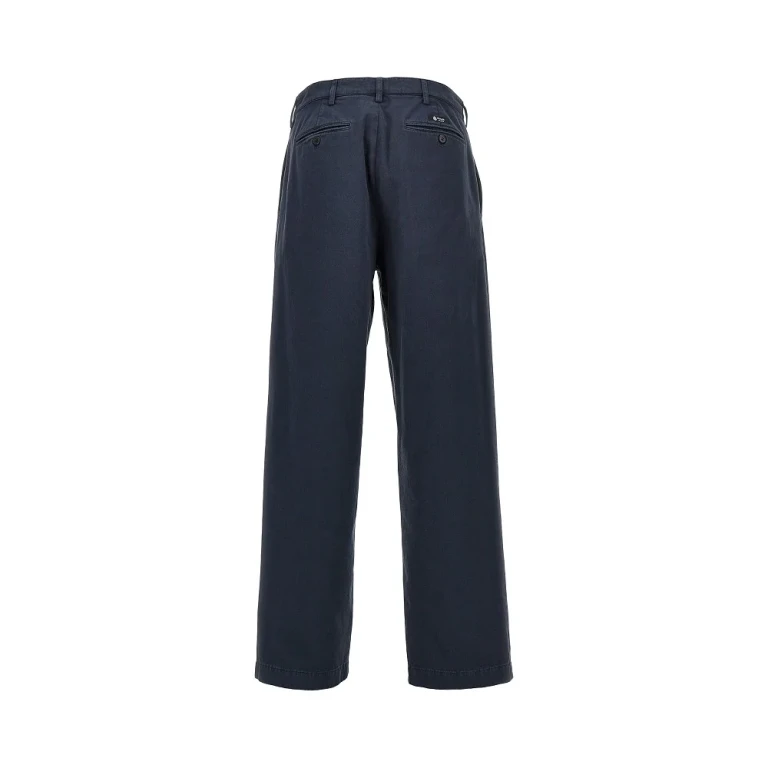 Old effect gabardine pants Man 48
