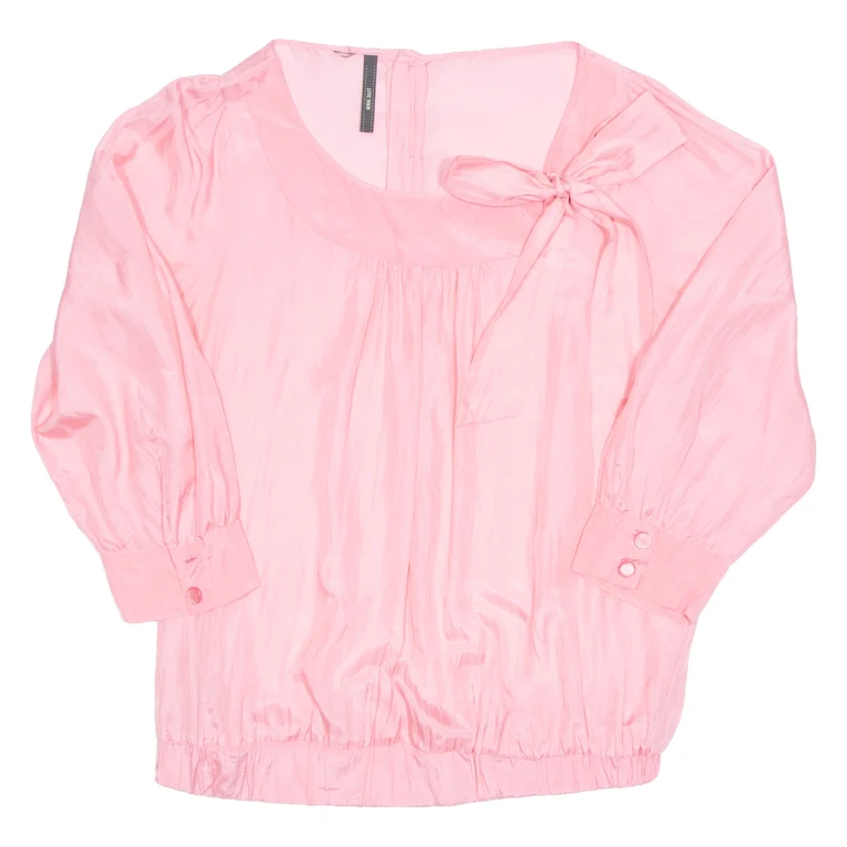 Womens Top Pink 3/4 Sleeve M