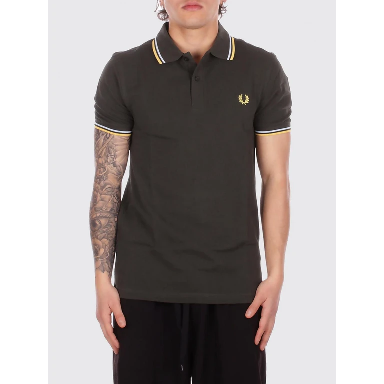 Polo Shirt Men color Forest Green (FPM3600P5705B)