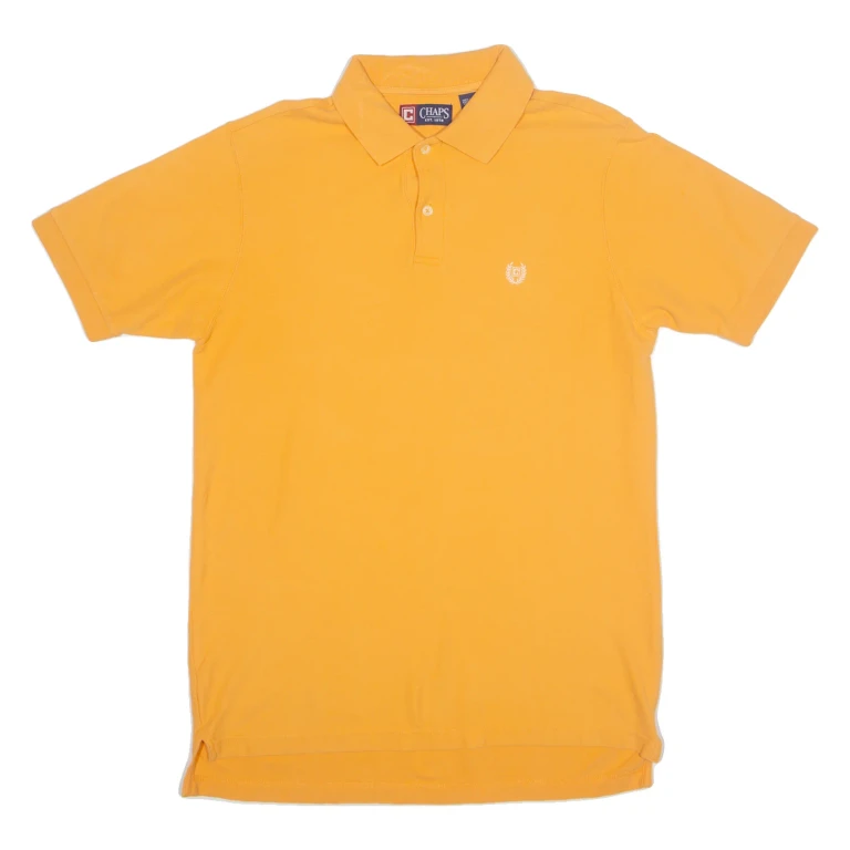 CHAPS Mens Polo Shirt Orange M