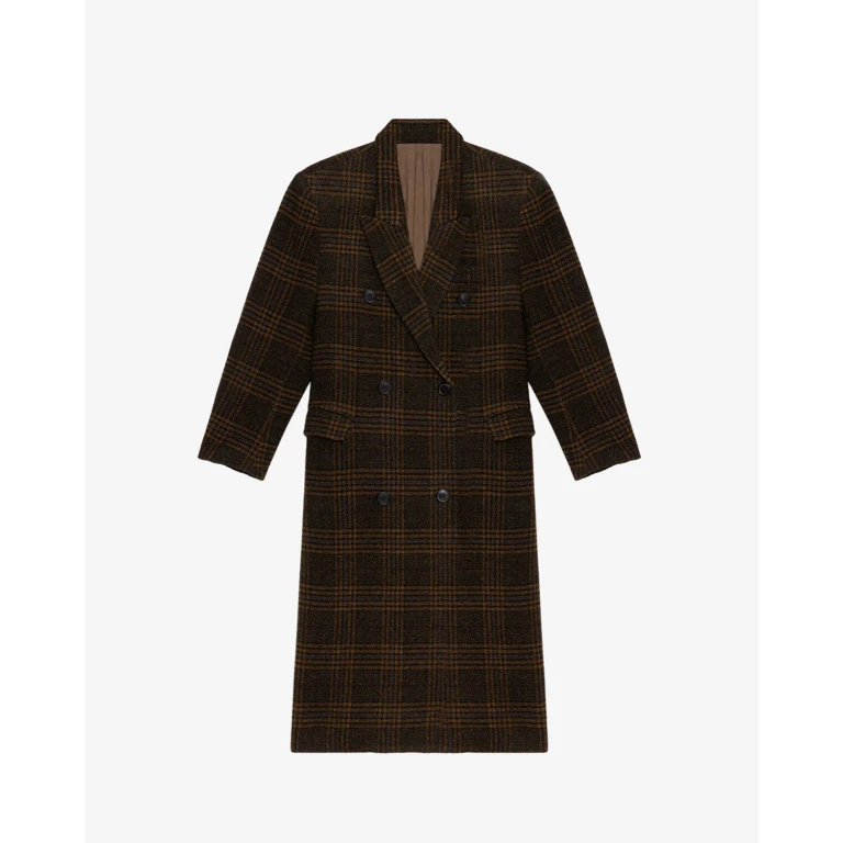 Manteau Lexana - Femme - Kaki - Taille40 - Marant Étoile