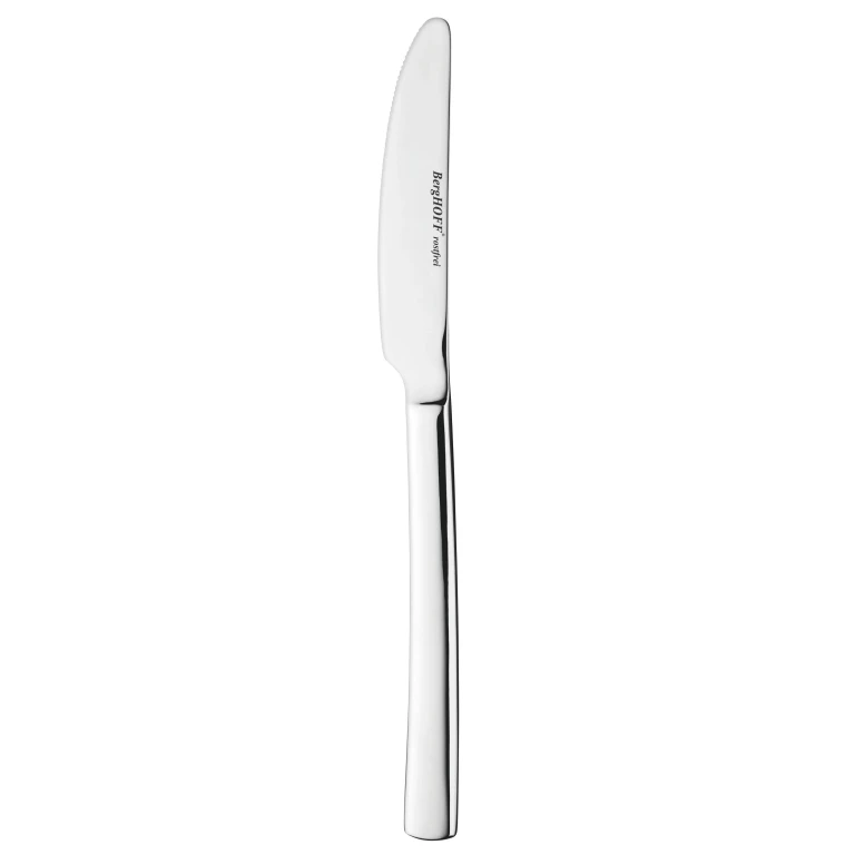 Essentials 12Pc Stainless Steel Dinner Knife Set, Pure, 7.5"