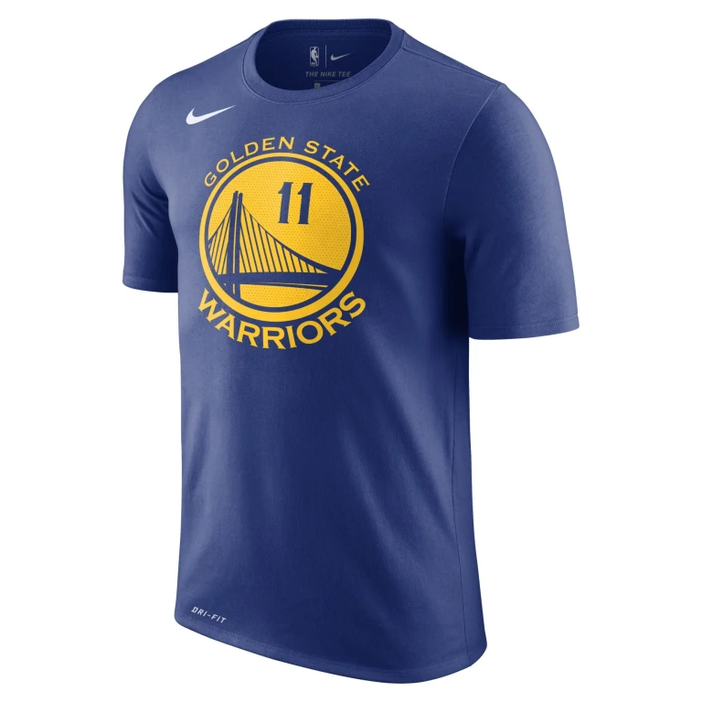 Men's NBA Golden State Warriors Name & Number Klay Thompson T-Shirt T-Shirts