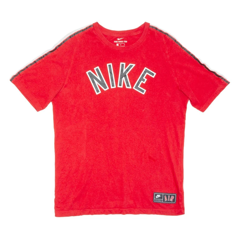 NIKE Mens T-Shirt Red M